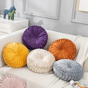 European Throw Pillow Solid Color Velvet Sofa Cushion Decorative Cushion Home Decor Sofa Pillows
