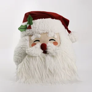 European and American Style 100% Cotton Removable Washable Square Christmas Decor Gift Cushion Pillow