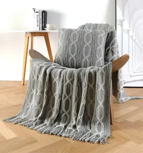 European and American Style Raschel Blanket Four Seasons Soft Sofa Throw Bed Decorative
