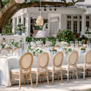 Events Sashes Sale Decoration Wedding Folding Party Banquet Gold Chairs Couple Rental Plastic Event Tables and Chairs