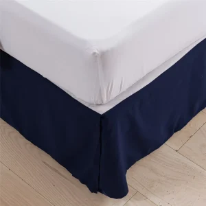 Excellent Quality Polyester King Queen Full Twin Size New Design Pleat 14″ Drop Bed Skirt