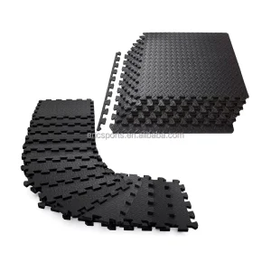 Exercise Equipment Mats EVA Foam Large Interlocking Puzzle Gym Flooring 0.5 2cm Thickness Heavy Weight Workout Mats Custom