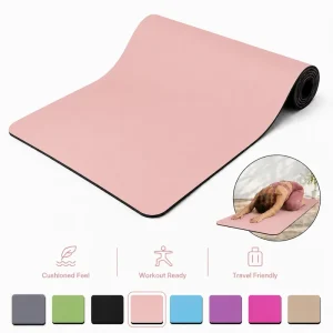 Exercise Mat Custom Yoga Mat PU for Personalized Fitness Collections Pilates Flow Training and Premium Studio Practice