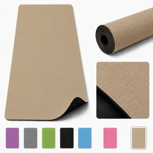 Exercise Mat PU Yoga Mat 4.5mm Custom Logo for Fitness Studios Sweat Grip Pilates Training and Retail Supply