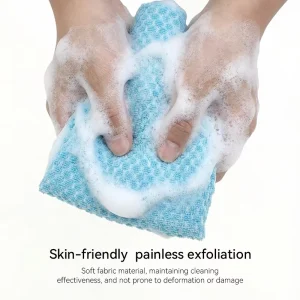 Exfoliate Japanese Style OEM ODM Remove Dead Skin Bath Exfoliating Washcloth Bath Scrubber Body Cloth Back Cleaning Shower Towel