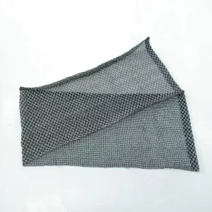 Exfoliating Bamboo Charcoal Diamond Washcloth for Men Japanese Bath Scrubber Exfoliating Body Wash Cloth for Back Cleaning Towel