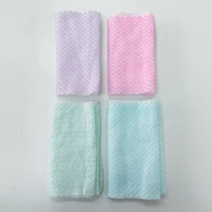 Exfoliating Colorful Washcloth Towel Japanese Bath Scrub Towels Exfoliating Body Wash Cloth for Back Cleaning Towel