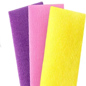 Exfoliating Washcloth Shower Towel African Net Sponge Wash Cloth Face Exfoliating Sponge Loofah Exfoliating Body Scrubber