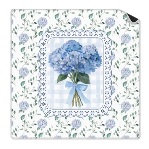 Export Grade Diatom Mud Mahjong Mat Table Pad Noise Reducing Non Slip Easy Care Durable Leopard Floral Pattern