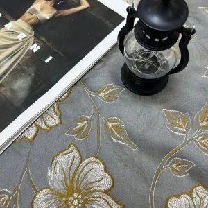Exquisite Relief Sculpture Fashion Delicate 100% Polyester Women Girls Boys Garment Anti Mildew Fabric for Clothing Bags Sofa