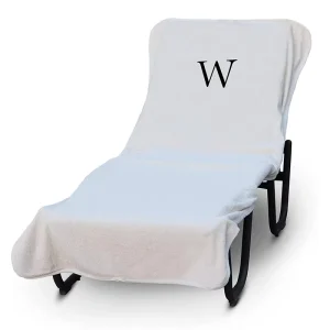 Extra Absorbent 100% Turkish Cotton Soft Terry Cloth Chaise Lounge Chair Covers Towel for Luxury Resort Hotel Spa Pool Beach