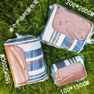 Extra Large 80 X 80 Outdoor Picnic Blanket 3 Layer Waterproof Foldable Beach Blanket for 6 8 Adults Camping