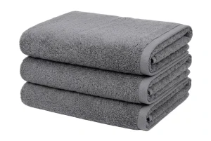 Extra Large Cotton Bath Sheet Towel Grey Hospitality Hotel Spa Oversized Bath Towels Custom