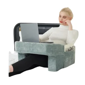 Extra Large High Density Memory Foam Reading Bed Arm Rest Wedge Pillow for Gaming Reading Working with Removable Washable Cover