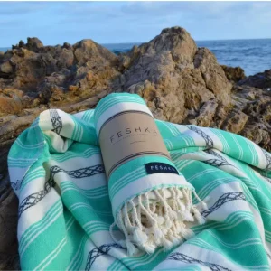 Extra Large Polyester Cotton Turkish Beach Towel Quick Drying and Oversized for Adults Tropical Style Gift