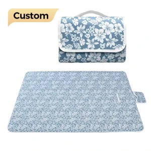 Extra Large Waterproof Durable Foldable Square Winter Picnic Blanket Mat for Beach Travel Camping Custom Logo Anime Design