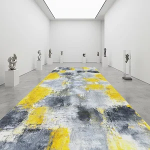 Extra Long Faux Fur Runner Rug for Hallways Large Area Corridor Carpet Non Slip Washable Soft Floor Mat for Home Bedroom
