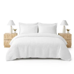 Extra Soft Bedding Set Includes 1 Duvet Cover with Zipper Closure & 2 Pillowcases Comforter Not Included