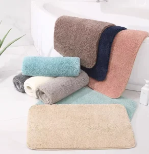 Extra Soft Comfortable Bath Rugs Non Slip Water Absorbent and Thick Bathroom Floor Mats Shaggy Rugs for Shower Bathtubs