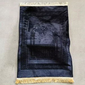 Extra Thick 8cm 1cm Velvet Printed Worship Carpet Living Room Prayer Mat Modern Minimalism 80*120 cm