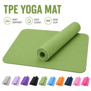 Extra Thick 8mm Universal Exercise Mat Soft Support Non Slip Rollable Pad for Yoga & Pilates