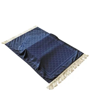 Extra Thick 9+2cm Polyester Terylene Knee Pad Indian Style Prayer Mat with Tassels 70x110cm Living Room Worship Rug