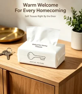 Extra Thick Facial Tissues for Strong and Lint free Absorbency