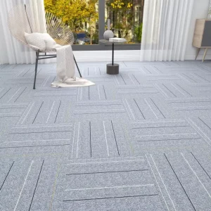 F2 Series PP Office Carpet Tiles 50x50cm With PVC Backing Carpet Tile Flooring Office Commercial Square Carpet Tiles