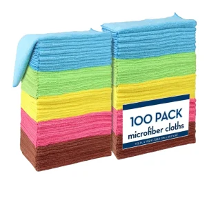FF6207 Super Absorbent Lint Free Microfiber Car Wash Rag Lint Free Kitchen Dish Cloth Household Microfiber Cleaning Towel