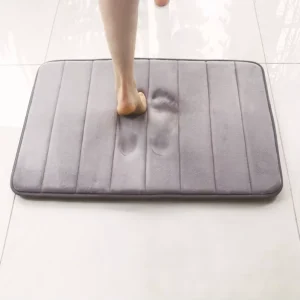 FIGOO Factory Direct Sale High Quality Eco-Friendly Strong Water Absorption Non-Slip Bath Mats Home Use Custom Colors & Sizes