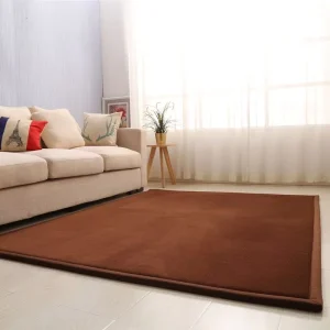 FIGOO New Soft Mat Memory Foam Floor Runner Rug for Sitting Room Kids Room Muscle Relax Mat Soft 3cm Thick Tatami Area Rug