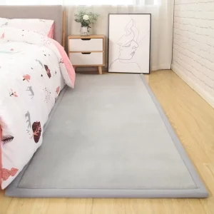 FIGOO Premium Quality Extra Thick Soft Washable Memory Foam Baby Play Mat for Newborn Crawling and Tummy Time