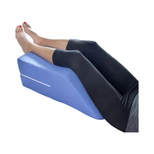 FSA Eligible Customizable High Density Foam Firm Leg Wedge Pillow Removable Washable 100% Polyester Reading Bed Rest Post