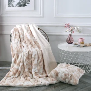 FY Skin-friendly Flannel Fleece3D PV Velvet Brushing Warm Baby Quilt Bed Blanket for Winter Raschel Blanket