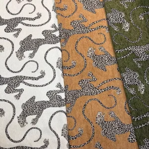 Fableopard Chenille Jacquard Fabric Suitable For Home Textiles Pillows Sofa Covers Curtains Soft Furnishings Handmade Diy Fabric