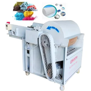 Fabric Cotton Cloth Shredder Recycling Machine Waste Cotton Wool Recycle Machine Waste Wool Recycling Fiber Opening Machine