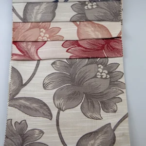 Fabric Decoration Custom Floral Pattern Yarn Dyed Jacquard Fabric for Curtains