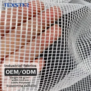 Fabrica Warp Knit Polyester Mesh Tulle Ripstop Fabric Roll for Outdoor Use in Roof Lining and Bags