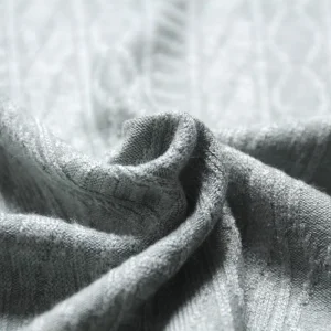Fabrics RTN Rayon Polyester Nylon Knitting Imitation Cashmere Viscose Jacquard Fabric for Sweater Garments