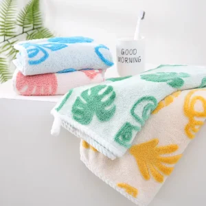 Face Towel Luxury High Quality Absorbent Jacquard Bathroom Antimicrobial Microfiber Hand Towel Set Designer Bath Towel Sets