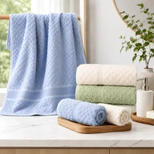 Factery Direct 282GSM 35x75cm Comfortable Highly Absorbent Ultra soft Microfiber Hand Towel for School Apartment Daily Use