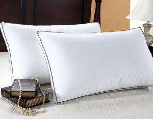 Factory 100% Cotton Hotel Pillow Luxury Decorative Pillows Set of 2 Hotel Collection Bed Pillows for Sleeping