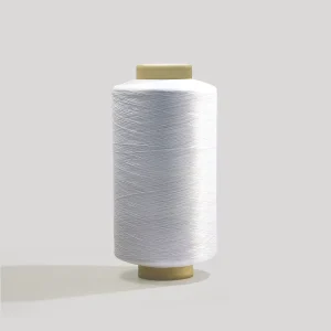 Factory 100% Polyester DTY Black & White Draw Textured Yarn for Home Textile Garment and Bag Strap Webbing