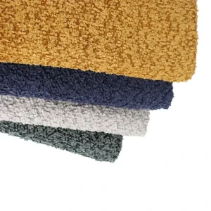 Factory 100% Polyester Knitted Chenille Fabric 440 GSM Thick Abrasion Resistant Heavyweight Sofa Cover Throw Pillow