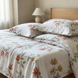 Factory 100% Polyester Microfiber Bedsheet Fabric Flower Printed Bedsheet Fabric Stock Fabric for Bed Sheet