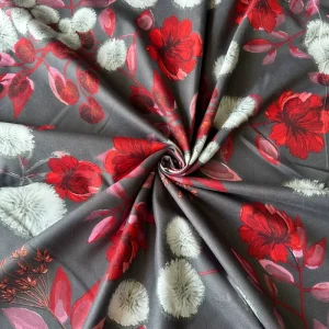 Factory 100% Polyester Microfiber Woven Twill Disperse Print Brushed Bedsheet Fabric for Curtains Bedding OEKO TEX