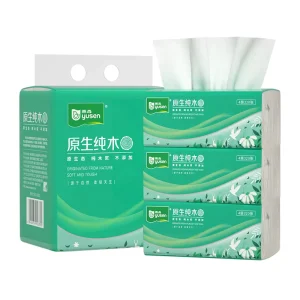 Factory 100% Virgin Wood Pulp Facial Tissue Custom Logo Face Tissue Paper 3ply Facial Napkins Servilletas De Papel
