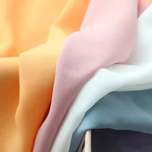Factory 100D Chiffon Fabric Pure Chiffon Woven Fabric for Women’s Wear