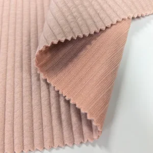 Factory 300GSM Scuba With Yarn Stretch 97% Polyester 3% Spandex Knit Air Layer Fabric For Tracksuit Jacket Sportswear