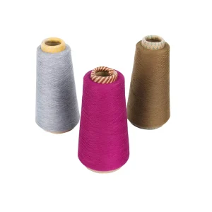 Factory 30S 1 32S 2 100% Polyester Dyed Yarn for Knitting